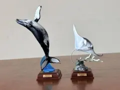 【「希少】ネイチャーテクニカラー 海洋　オニイトマキエイ　ザトウクジラのサムネイル