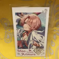 学園アイドルマスター 有村麻央 クリアビジュアルポスター - メルカリ