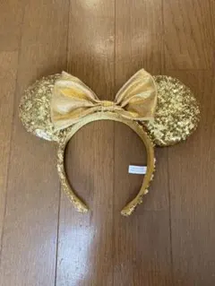 ミニーカチューシャ ゴールド