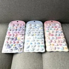 サンリオ　コットンパフィーシール　3セット