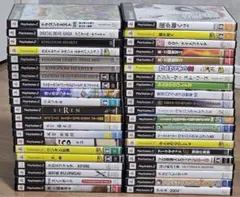プレステ2 PS2 ゲームソフト 42本まとめ売り