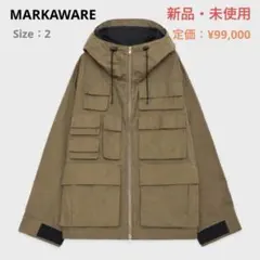 【新品】MARKAWARE ヘビーオールウェザークロス/キャリーオールジャケットのサムネイル