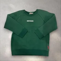 ミキハウス　グリーン　トレーナー 110cm