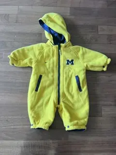 NIKE ナイキ　ベビー　フリース　ロンパース　オールインワン　リバーシブル