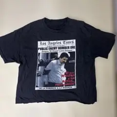 エル・チャポ グラフィックTシャツ ダークグレー