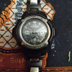 CASIO G-SHOCK デジタル腕時計 黒/シルバー