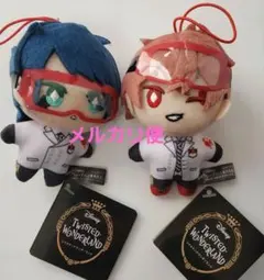 タグ付き　ツイステ エクストラ マスコット 実験着　デュース　エース　セット