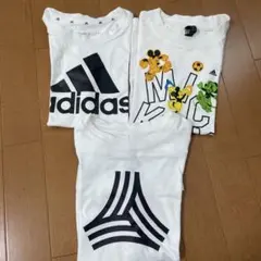 adidasTシャツ　3枚セット　130cm