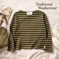 【美品】Traditional Weatherwear ボーダー バスクシャツのサムネイル
