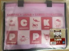 サムライジャパン × サンリオキャラクター くじ　B賞クリアバッグ