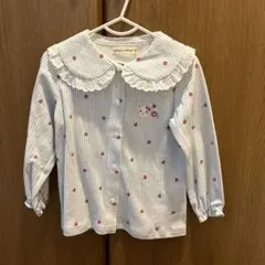 クーラクール うさ耳付きブラウス 100