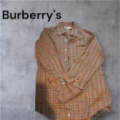 Burberry's チェック柄 長袖シャツ 38-81