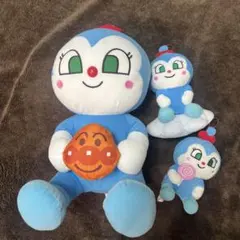 アンパンマン　コキンちゃん　ぬいぐるみ　３点　新品　匿名発送