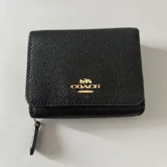 COACH ブラック cc489長財布アウトレット品 - メルカリ