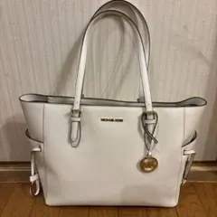 MICHAEL KORS ホワイト トートバッグ