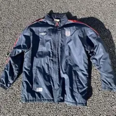 00s イングランド代表　UMBRO ネイビー ハーフコート