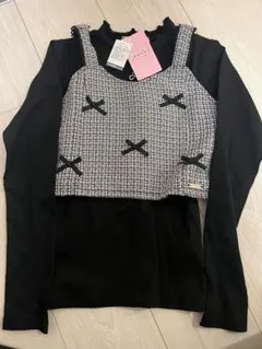 ビスチェと長袖カットソーのセット　アルジー