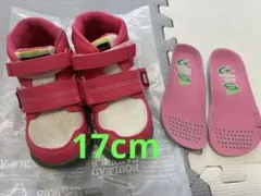 【17cm】ムーンスター　ハイカット　キャロット