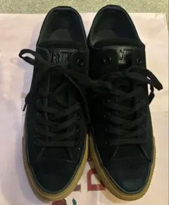 美品 CONVERSE コンバースオールスタースエード27.0スニーカー黒