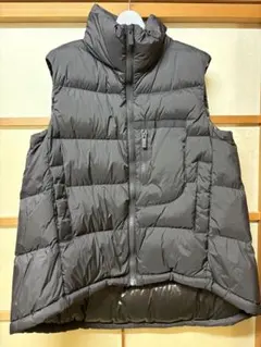 【美品】UNIQLO +J ボリュームダウンベスト ブラック M デザイン性抜群！ユニクロの2021秋冬プラスジェイ「ダウンベスト