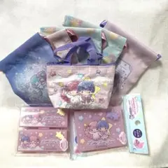 キキララ コスメケース マイクロバッグチャーム プチ巾着 セット売り