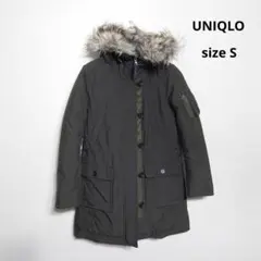 ★UNIQLO ウルトラウォームダウンミリタリーコート　Lサイズ　未使用 UNIQLO ウルトラウォームダウンミリタリーコート・カーキグリーン 表記