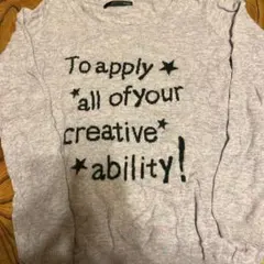 heather紫ニットM