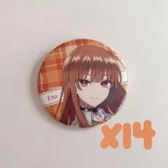 カラフルピーチ　えと　缶バッチ　ぱらぴち