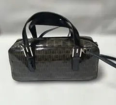 MISSONI コンパクトショルダーバッグ 黒 光沢仕上げのサムネイル