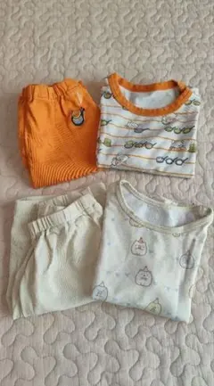 ユニクロ　80サイズ　パジャマ　2枚セット