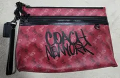 一目惚れ✨COACH✨コーチ✨セカンドバッグ✨マーベル✨スパイダーマン 