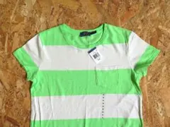 新品☆ ラルフローレン Tシャツ ボーダー ワンピース Mサイズ POLO