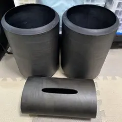 BUNACOブナコダストボックス Tube IV 2点 ティッシュボックスセット