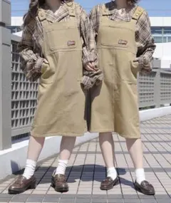 PairPair カラバリ豊富！ワッペン付きジャンスカのサムネイル