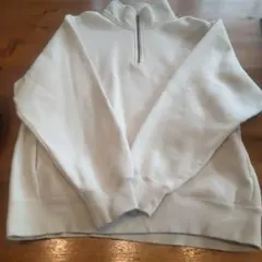 GU ヘビーウェイトスウェットハーフジッププルオーバー M メンズ