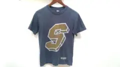00s/レア希少】Stussy オールドステューシー モノグラム柄 Tシャツ灰 