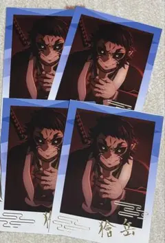 鬼滅の刃 トレーディング箔押しブロマイド 獪岳