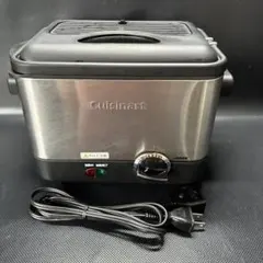 クイジナート 電気フライヤー CDF-100JBS 2016年製のサムネイル