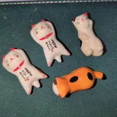 セール中半額新品京都産猫の形の箸置き どなたか里親様募集です