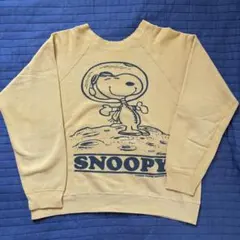 ウエアハウス　スヌーピー　水色　スウェット　月面　スプルース　ビンテージ　染み込 コレクター様必見!! 60's MAYO SPRUCE SNOOPY SWEAT(グレー