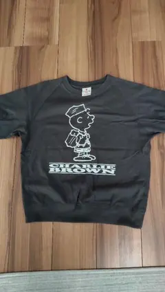 GU PEANUTS チャーリーブラウン Tシャツ 150