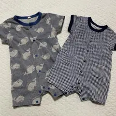 半袖ロンパース　70