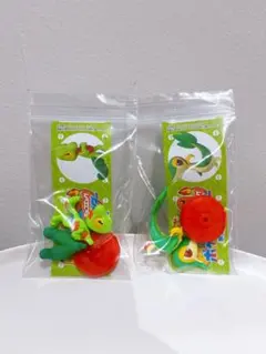 チョコエッグ　ポケモン　旅立ちの3匹　ツタージャ キモリ