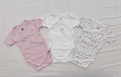 petit bateau プチバトー 肌着 3m/60cm 3枚セット