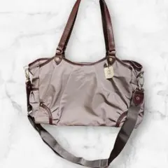 MICHEL KLEIN 2WAYナイロントートバッグ