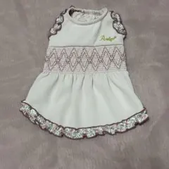 ハンナ　犬用フリルドレス 新品