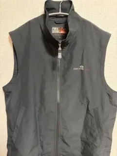 FIRST DOWN ブラック ベスト Lサイズ