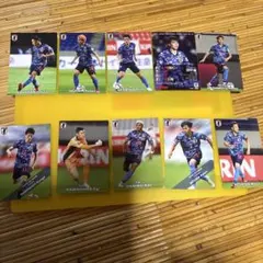 日本代表サッカーカードセット