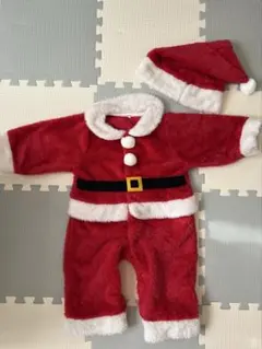 ベビー　サンタクロース　コスチューム　ロンパース　70〜80cm