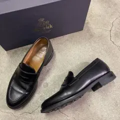 Berwick 5260ROVIBK メンズ　ローファー　ブラック　26cm 5260ROVIBK（コーティングレザー）｜Berwick1707（バーウィック